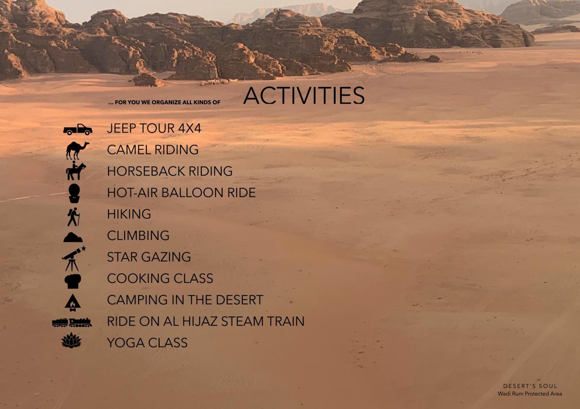 Ad Disah Desert'S Soul Wadi Rum מראה חיצוני תמונה